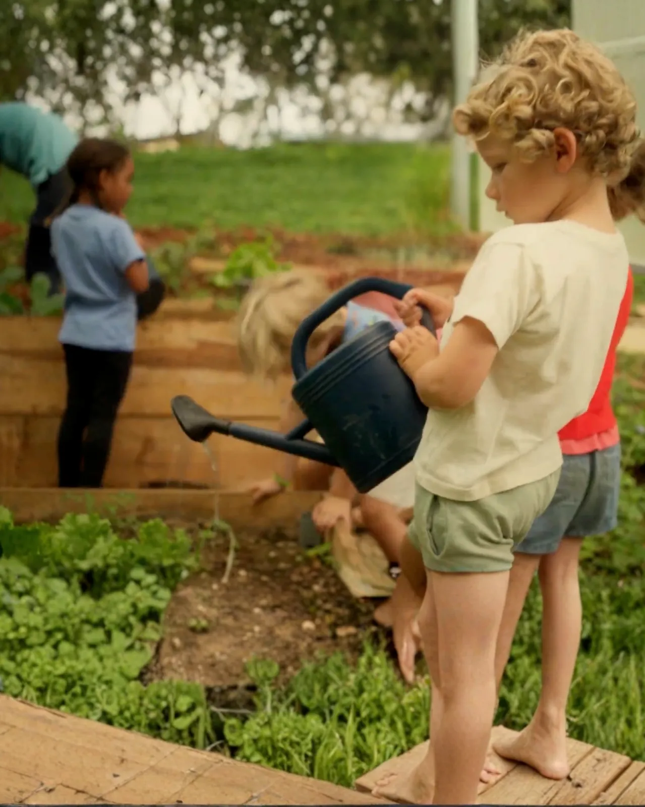 Local gardeners offering fresh fresh local produce at RISE Costa Rica